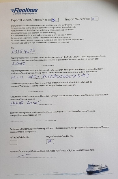 Formular Malmo