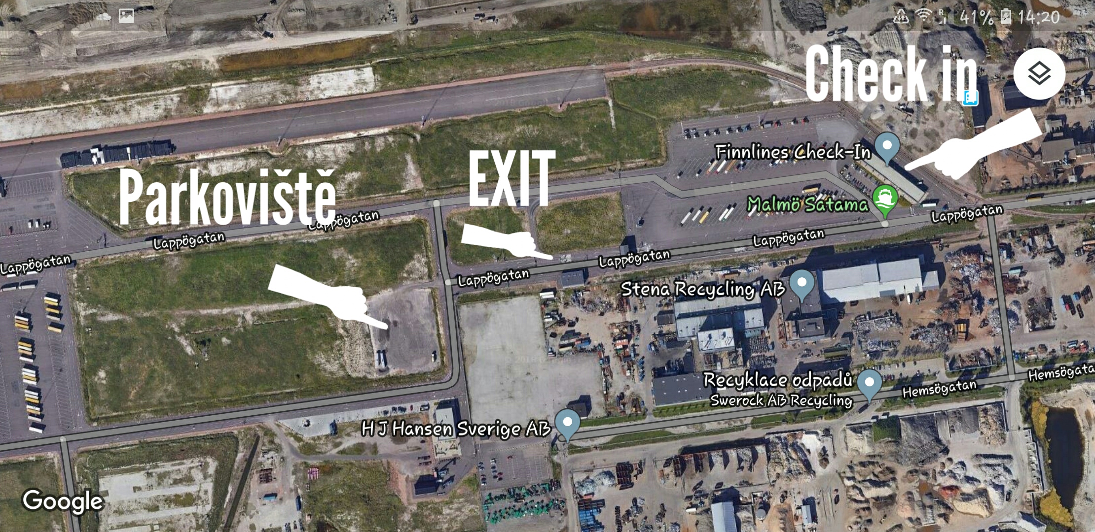 Plan Malmo pristav