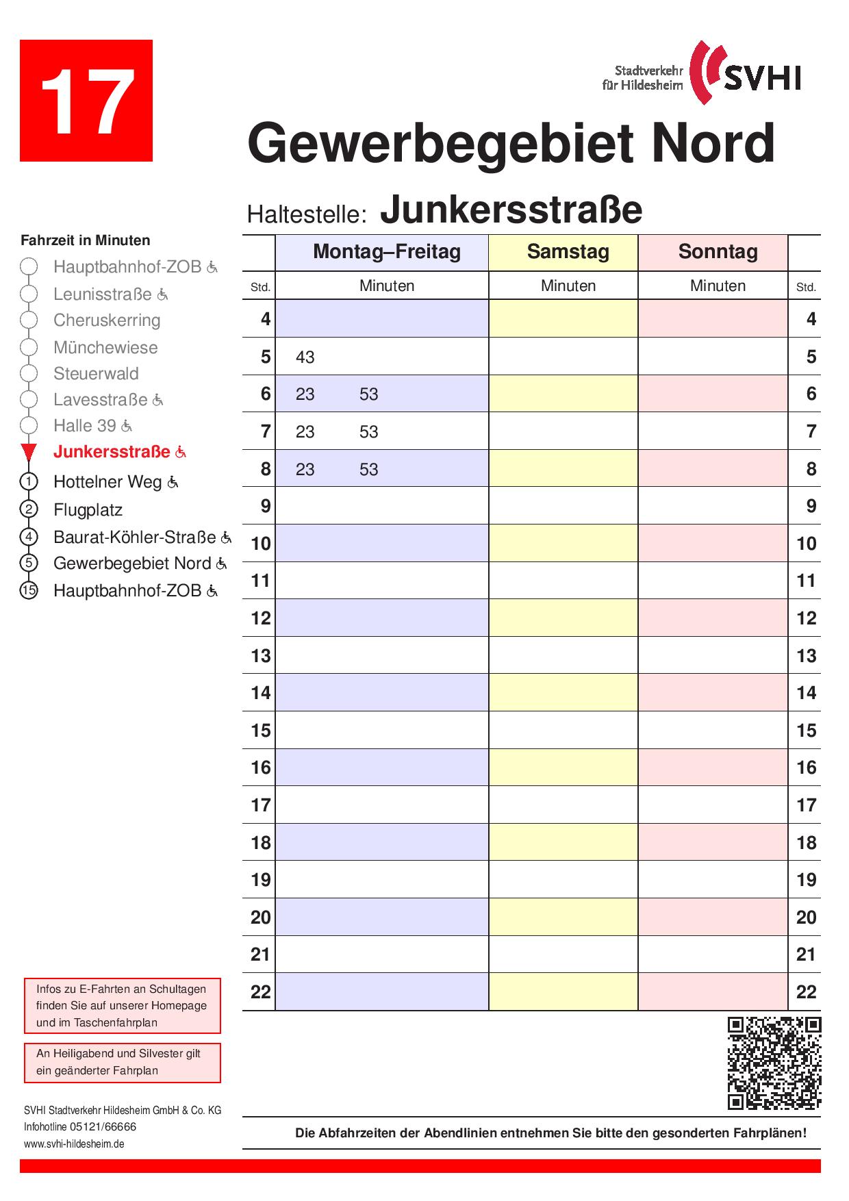 Hildesheim 17, dopoledne