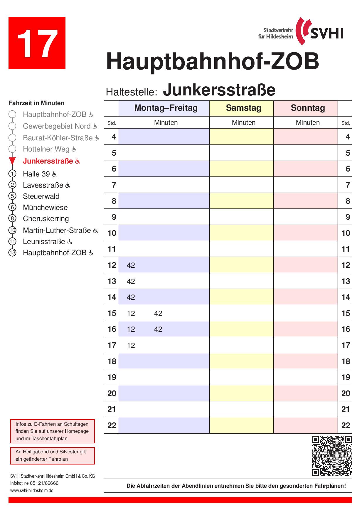 Hildesheim 17, odpoledne