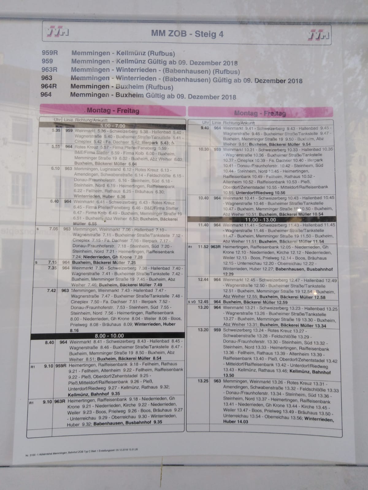 Memingen - Heimertingen