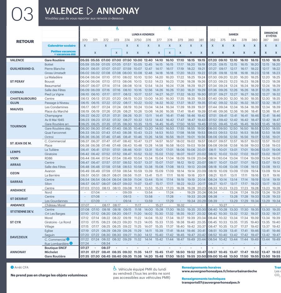 Valence - Annonay c.3