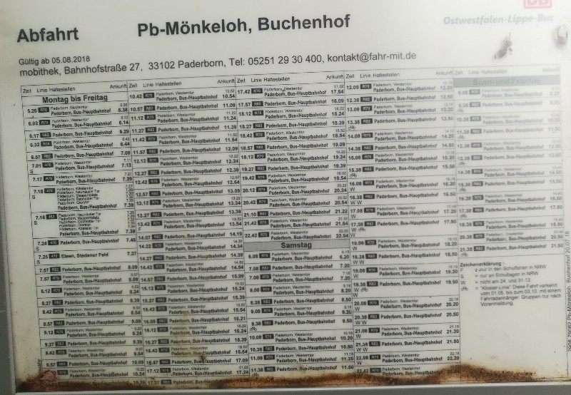 Paderborn  smer Hbf 2021