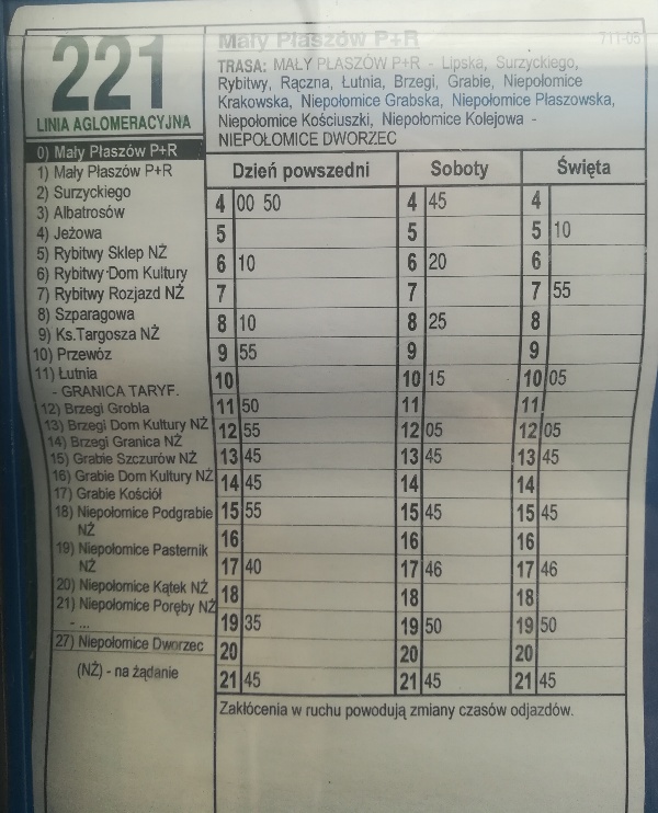 C.221 Krakow - Niepolomice 2021