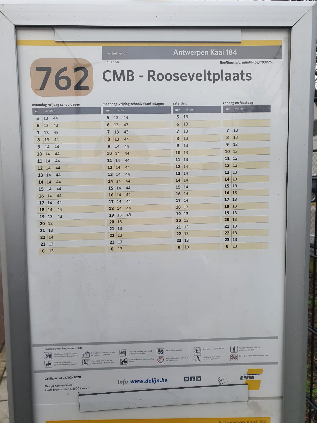Č.762 Antwerpen 2021